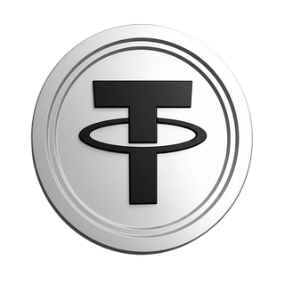 Tether-USDT-Stablecoin-Illustration für eine Trading-Einstiegshilfe
