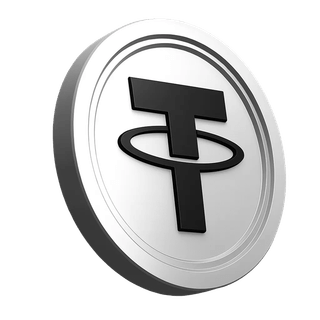 In den Plattforminformationen gezeigte Grafik des Tether USDT Coins